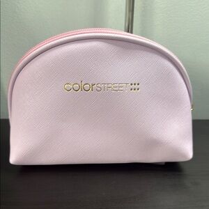 Color Street Cosmetic Bag with nail strips bundle